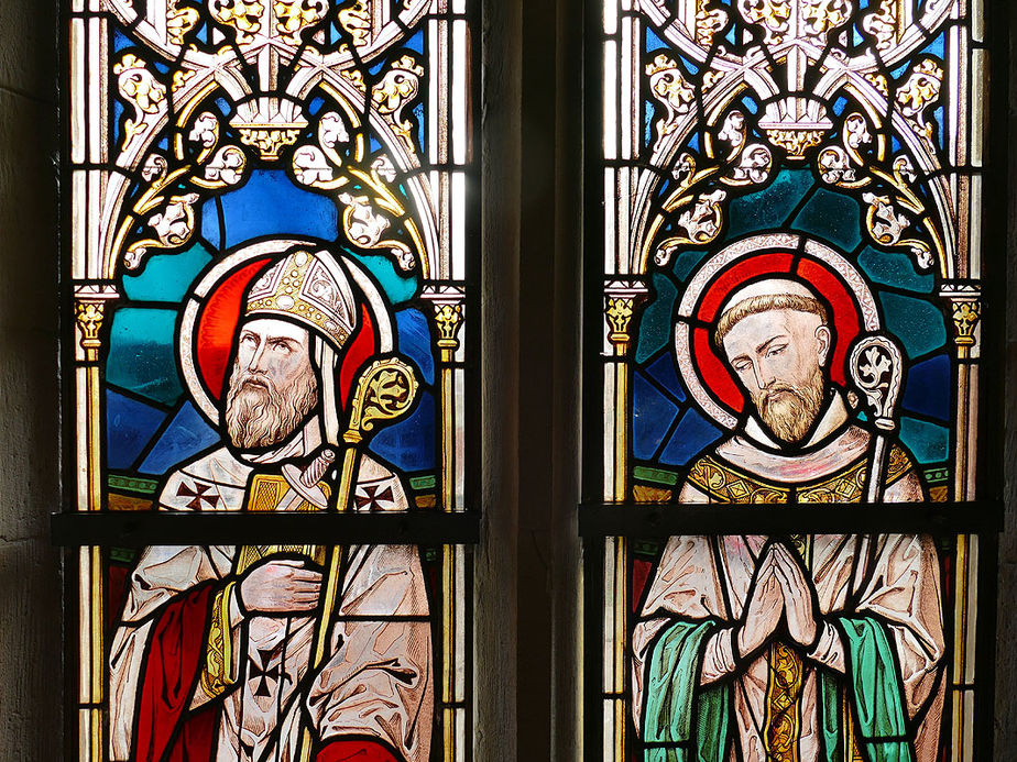 Die Chorfenster in der Stadtpfarrkirche St. Crescentius in Naumburg (Foto: Karl-Franz Thiede)